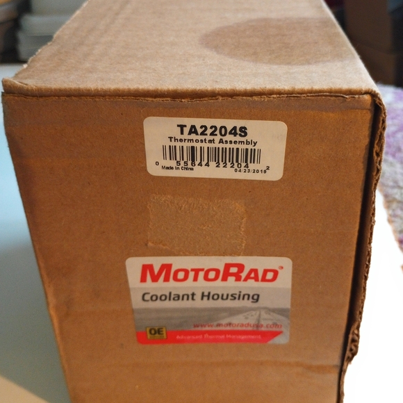 MotoRad Coolant Thermostat Housing Assembly TA2204S NWT - Picture 7 of 7